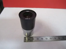 TIYODA JAPAN EYEPIECE OCULAR KW10 10X LENS MICROSCOPE PART AS PICTURED F8-A-97