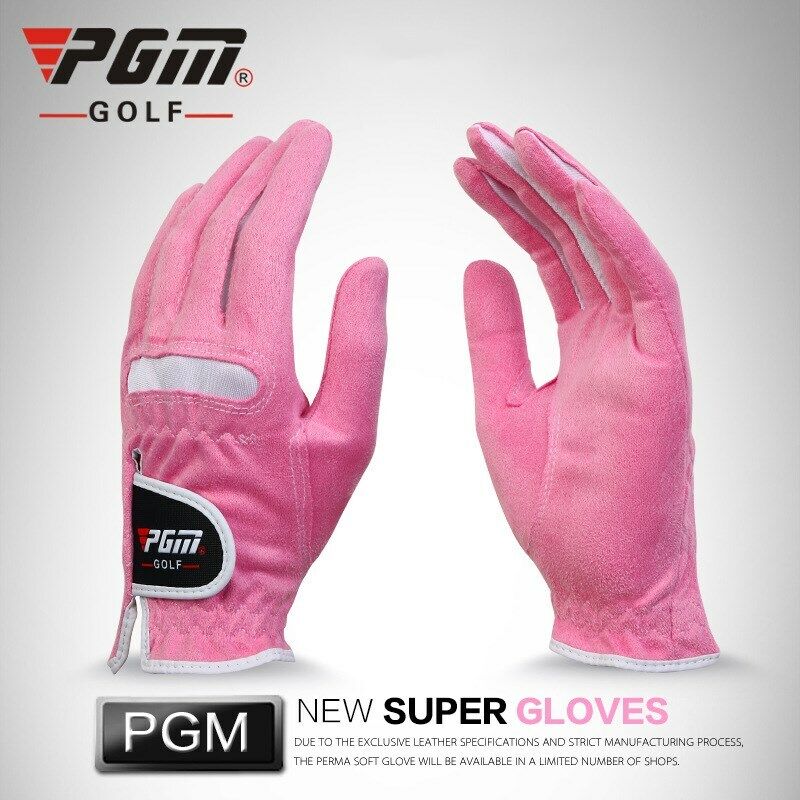 1 Pair PGM Women's Golf Gloves Breathable Max Tampa Mall 87% OFF Cloth Soft Microfiber