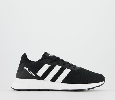 black adidas swift trainers