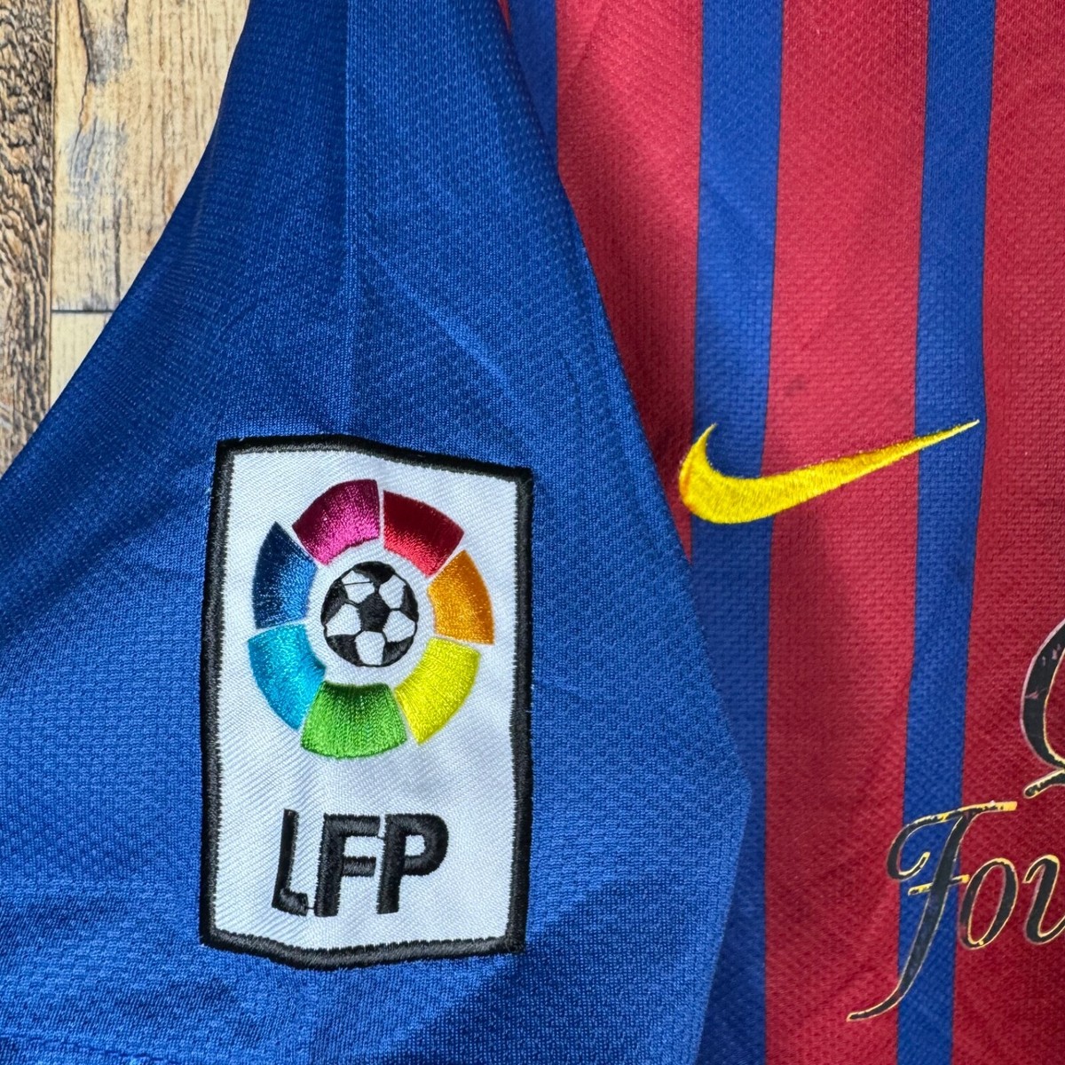 FC Barcelona 2011-12 Home Soccer Jersey INIESTA #8 Nike 418502-105