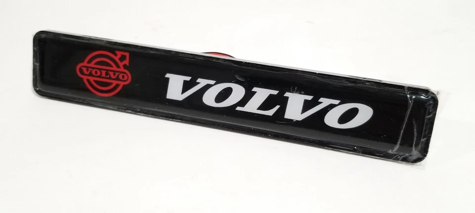 VOLVO LED Logo Luz Coche Para Parrilla Frontal Insignia Calcomanía Iluminada Adhesiva Foto 2 de 3