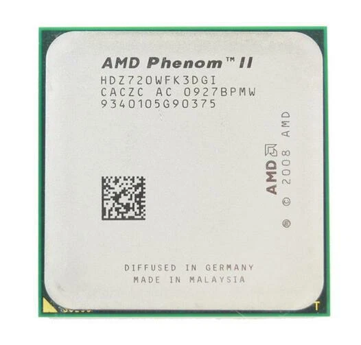 AMD Phenom II X3 720 Triple Core Processor 2.8 GHz, Socket AM2+/AM3, 95W CPU  - Image 3 of 4