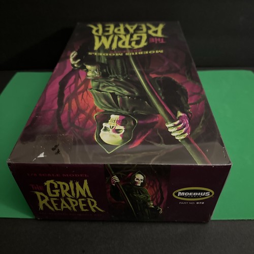 MOEBIUS MODELS THE GRIM REAPER PLASTIC MODEL KIT 1:8 SCALE skill 3 MOE972 NEW - Picture 9 of 9