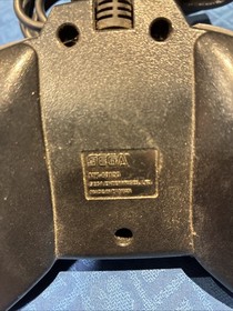 SEGA Saturn Controller MK-80100 | Original OEM Pad | 6-Button | Black UNTESTED