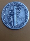 1942-D Mercury Silver Dime 90% Silver Denver Mint Winged Liberty Head US Coin — photo 2