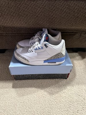 Jordan 3 Unc Men s Size 9.5 Used Very Clean