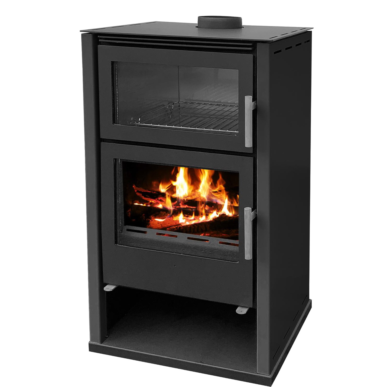 Wood Burning Oven Cooker Stove 11kw Multi-Fuel Modena F