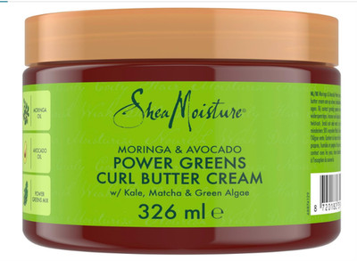 SheaMoisture Moringa & Avocado Power Greens Lockencreme 326 ml UK VERKÄUFER