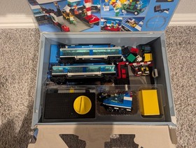 LEGO System 4561 Railway Express 9V Train COMPLETE TESTED WITH BOX + MANUAL