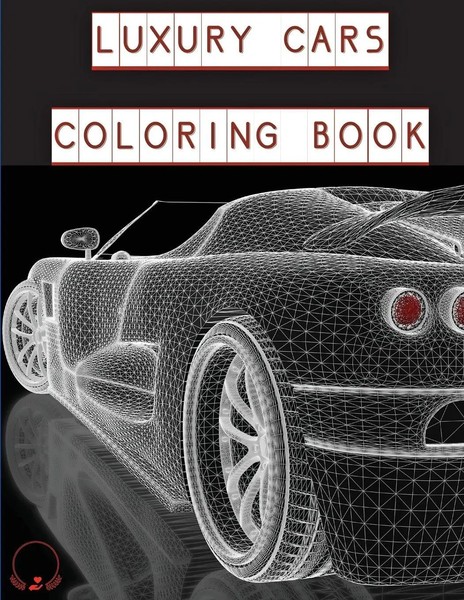 Steven Cottontail Manor | Luxury Cars Coloring Book | Taschenbuch | Englisch-image