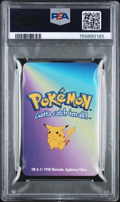 Pikachu #25 Pokemon Trading Card Game Mini KFC 1998 Nintendo WOTC