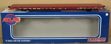 Atlas O Trainman 2001768-2 Santa Fe 68' Flat Car O-Scale/2-Rail NIB