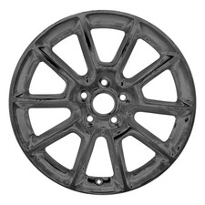 18x8 10 Spoke Refurbished Aluminum Wheel Painted Black 560-03810