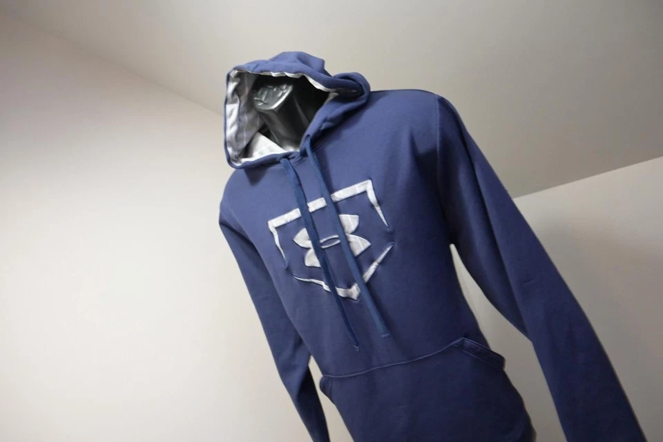 Under Armour Sudadera con Capucha Suelta Polar Béisbol Rendimiento Atlético Para Hombres Talla XL Foto 2 de 4