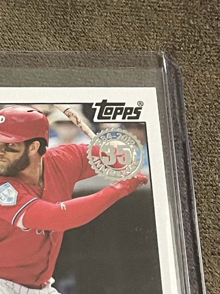 2019 Topps Update Series - 1984 Topps Baseball Bryce Harper #84-38 - Image 4 of 4