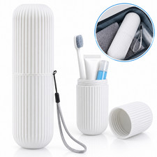 Portable Travel Toothbrush Toothpaste Holder Case Camping Storage Box Protective