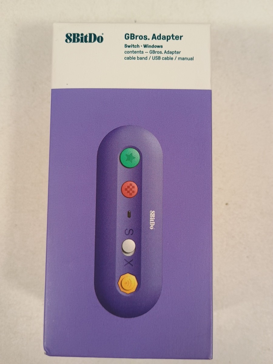 8Bitdo 83GA Gbros Wireless Adapter for Nintendo Switch Purple