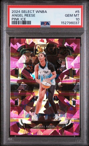 2024 Angel Reese [Pink Ice Prizm] #5