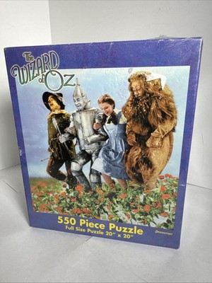 2002 Pressman Toy THE WIZARD OF OZ 550~Piece #4312 Jigsaw Puzzle 20x20''~~NIB!!