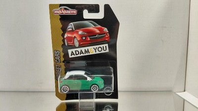Majorette Opel Adam Street Cars Adam & You Green White Roof Mint On Blister