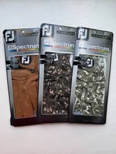 3 NEW FOOTJOY SPECTRUM GOLF GLOVES - MEN'S MEDIUM-LARGE WORN ON YOUR LH 