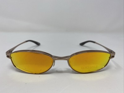 Innovative IMF423 Shiny Brown 50-17-140 Metal Eyeglasses Frame w/ Clip-on XS19