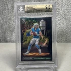 2021 Donruss Optic Justin Herbert Downtown! /25 Black Pandora BGS 9.5 Chargers