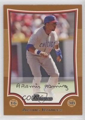 2009 Bowman Orange 94/250 Aramis Ramirez #163 0l1