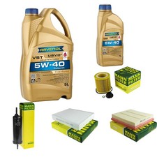Inspektionspaket 6L RAVENOL VST 5W-40 f�r BMW F36 420i 428i F33 F83 F32 F82