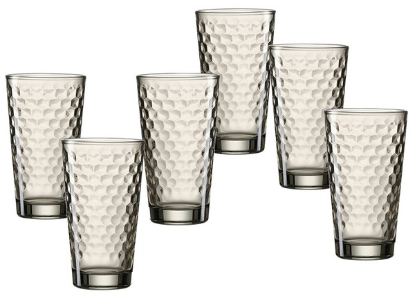 Ritzenhoff & Breker Trinkglas Favo 400 Ml Braun 6 StüCk-image