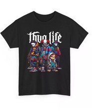 Halloween Villains Thug Life T-Shirt S-5XL Viral Tee Made in USA 2025