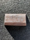 Rare 1oz Casey Refining Vintage Silver Bar Old Poured Ingot