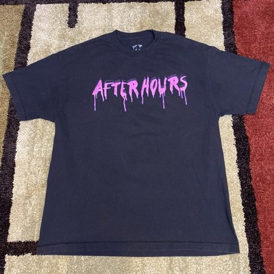 VLONE The Weeknd After Hours Shirt Men s Xl Black Streetwear