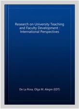 Research on University Teaching and Faculty D...