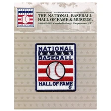 National Baseball Hall Of Fame Induction Primary Official Logo MLB Jersey Patch