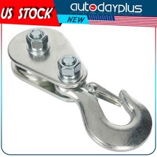 Heavy Duty Recovery Pulley Winch Snatch Block - 2 Ton 4400 Lb Brand New Durable