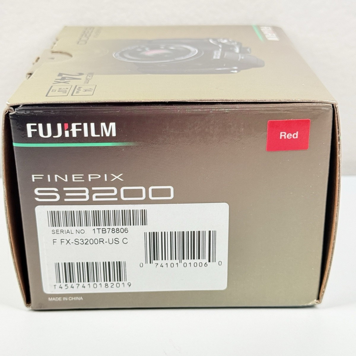 Fujifilm FinePix S Series S3200 14.0MP Digital Camera - Black for