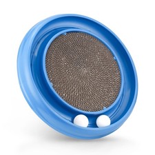 Cat Scratching Board with Balls for Cats Grinding Claw, Round Cat Scratcher I...