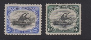 1901 Papua British New Guinea Sc# 4 +6 M-LH Cat $105.00