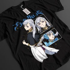 Black Clover Shirt Asta Tshirt Yuno T-Shirt Noelle Top Yami Luck Anime Demon Tee