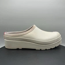 Hunter Original Play Clogs Women’s 10 Zinc Gray Slip On Platform Mules