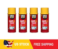GREAT STUFF 12 oz. Gaps and Cracks Insulating Spray Foam Sealant (4 Pack)