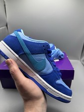 Nike SB Dunk Low Pro ?Blue Raspberry? Fruity DM0807-400 UK 4.5 US 5 Used OG Box