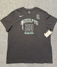 New York Liberty Sabrina Ionescu #20 Nike Rebel Edition Black Tshirt Mens 2XL