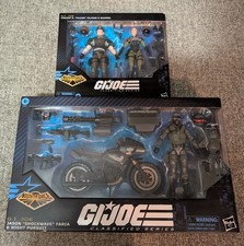 GI Joe Classified Series Night Force Quarrel & Falcon Shockwave & Night Pursuit