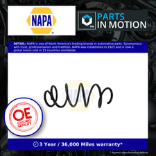 Coil Spring fits PEUGEOT 2008 MK1 1.6 Front 2013 on 5FS(EP6C) Suspension NAPA