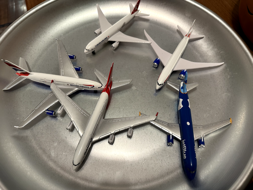 Five Daron Die Cast Airplane Models -- Used -- Collectible -- Great ...