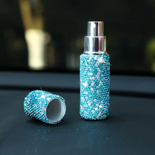 2 PCS Bling Rhinestone Perfume Atomizer   Ref...