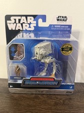 Star Wars Micro Galaxy Squadron AT-ST Vehicle w Chewbacca 0266 - Chase