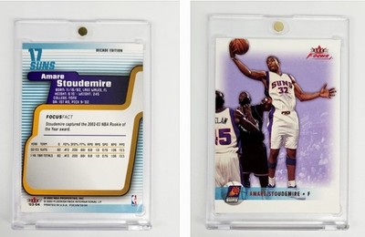 RARE SSP /10 DECADE EDITION PARALLEL 2003-04 Fleer Focus AMARE STOUDEMIRE SUNS 